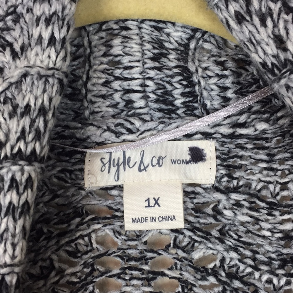 Style & Co - Long Cardigan Sweater - Picture 3 of 7